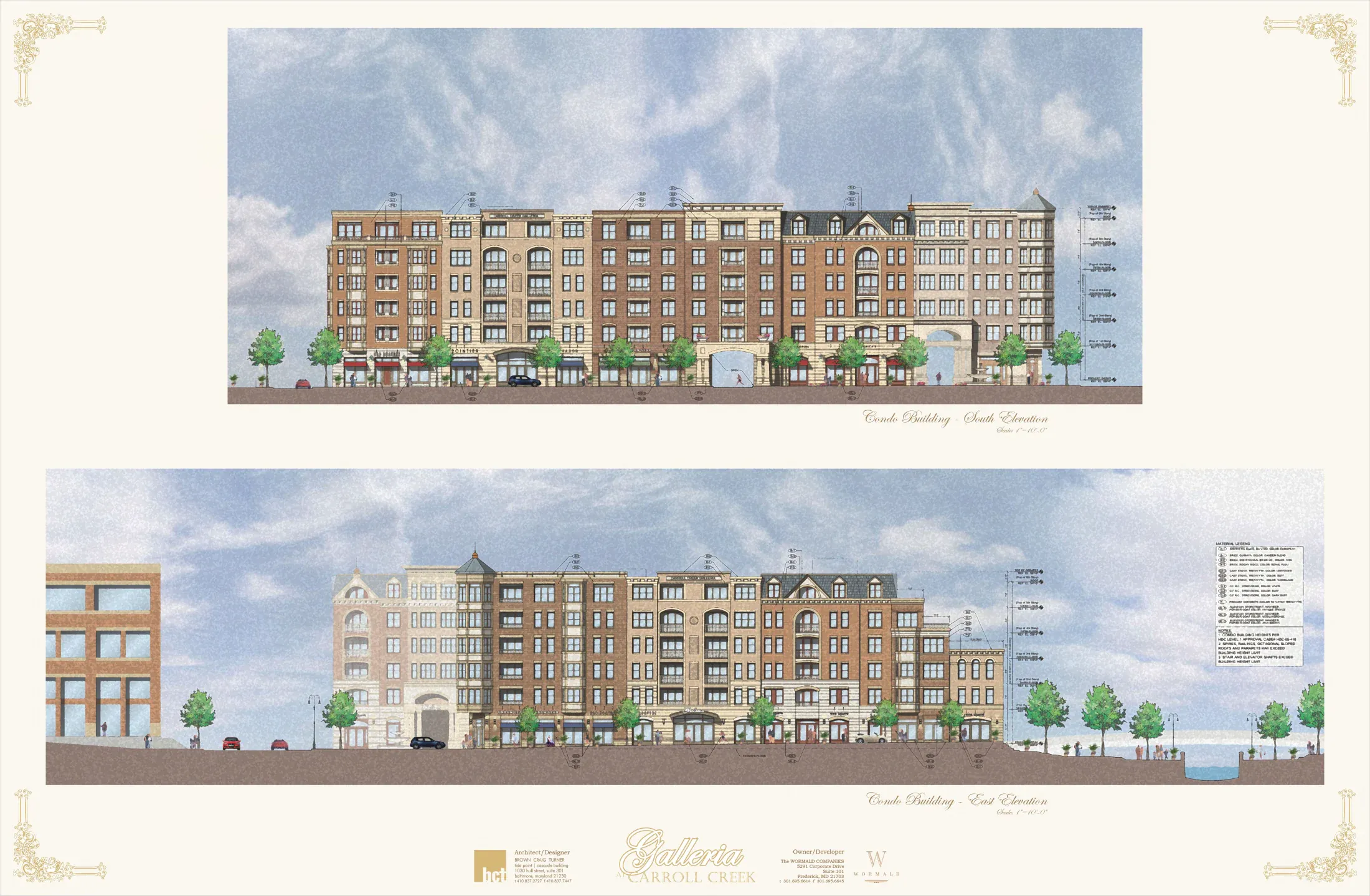 Galleria at Carroll Creek — original project drawing